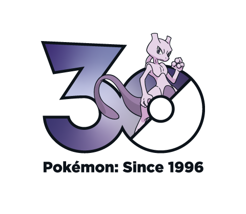 Mewtwo 30th Anniversary Logo