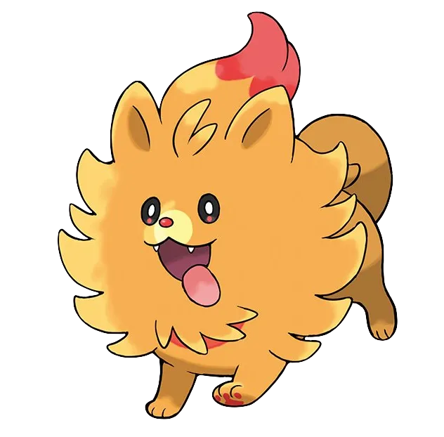 Pombon &mdash; Fire-type starter