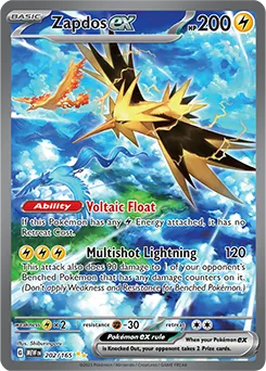 Zapdos ex SIR #202