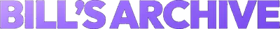 Bill's Archive