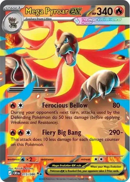 Mega Pyroar ex 015