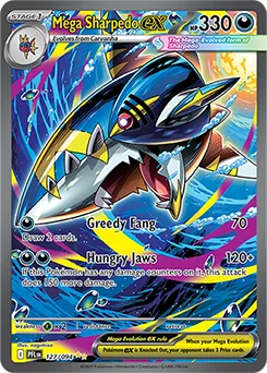 Mega Sharpedo ex 127/094